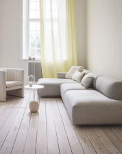 Develius 3-seater Open Sofa with Chaise Longue