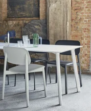 CPH Deux 210 Table L200, pearl white