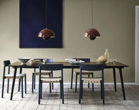 Flowerpot VP7 Pendant, matt black