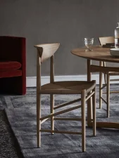 Drawn HM3 Chair, walnut