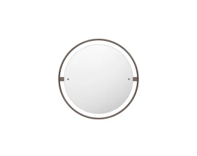 Nimbus Mirror Ø60, bronzed brass