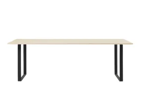 70/70 Table 225 cm, oak/black