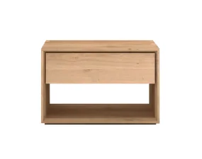 Nordic II Bedside Table, oak