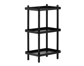 Block Shelf, black/black