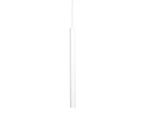 Pipe Two Pendant Lamp, white/white