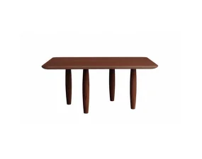 Oku Coffee Table, dark smoked oak