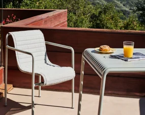 Palissade Dining Armchair Seat Cushion, sky grey