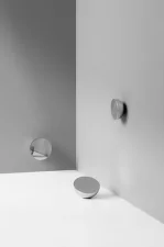 Aura Table Mirror, stainless steel