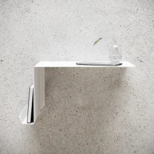 Bedside Table Left, white