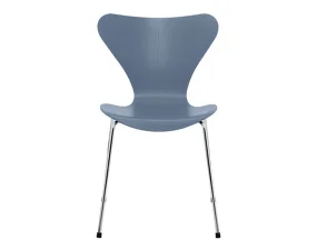 Series 7™ Chair Coloured, chrome/dusk blue