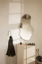 Curvature Double Hook, black brass