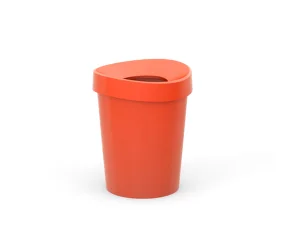 Happy Bin S, poppy red