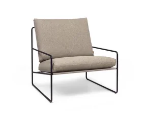 Desert 1-seater Dolce, black/dark sand