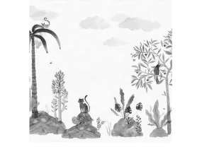 Wilton Graphite Wallpaper 653-71