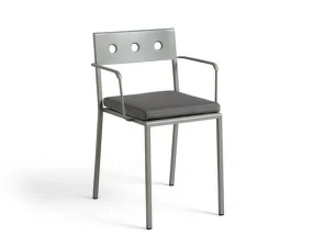 Balcony Chair & Armchair Cushion, black pepper