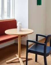 Pastis Armchair, steel blue