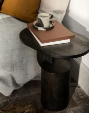 Inlay Cup with Saucer, sand/brown