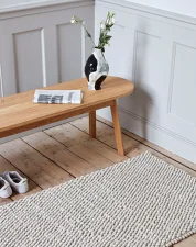 Peas Rug 80x140, soft grey