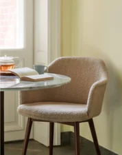 Rely Armchair HW76, oak / oyster