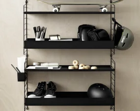 String Organizers set of 3, black