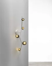 Ivy Wall 4 PC1219 Lamp, triplex opal / white