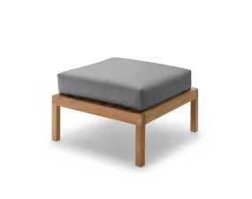Virkelyst Pouf, ash