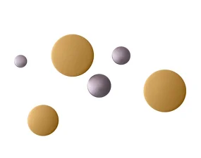 The Dots Metal Hook S, lilac