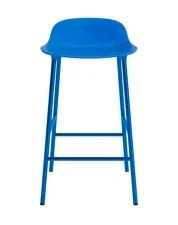 Form Bar Chair 65 cm Steel, bright blue