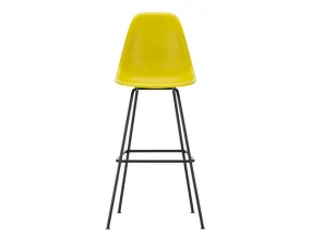 Eames Plastic Bar Stool High, mustard