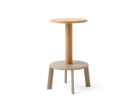 Massif Counter Stool AV39, oak/grey beige
