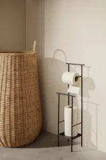 Dora Toilet Paper Stand, black