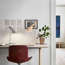 AJ Mini Table Lamp, warm grey