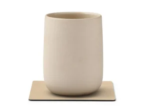 Square Nupo Glass Mat, sand