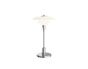 PH 2/1 Portable Lamp, high lustre chrome plated