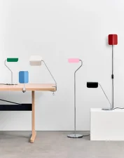Apex Floor Lamp, luis pink