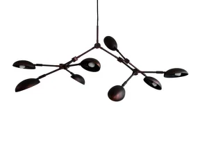 Drop Chandelier Mini, burned black (5m)