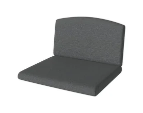 Patio Seat and back Cushion for sofa back module, dark grey