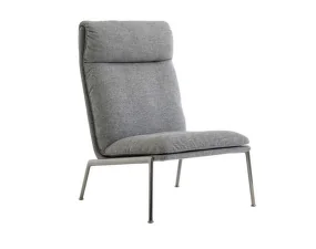 Muno Lounge Chair LN16 High Back, Hallingdal 126/dark chrome