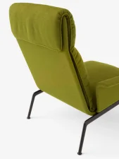 Muno Lounge Chair LN17 High Back w. Arms, Vidar 956/black