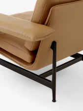 Meantime Lounge Chair AV29, cognac/black