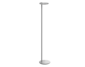 Oblique Floor Lamp, glossy grey