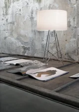Ray T Table Lamp, glass