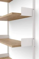 Wall Shelf 1900, oak/white
