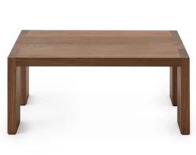 Tenon Side Table Large, fumed oak
