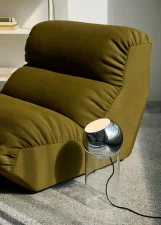 Topan VP14 Floor Lamp, chrome-plated