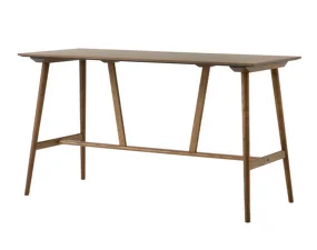 In Between SK28 Bar Table, smoked lacquered oak