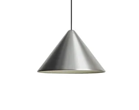 Compass Pendant 260, brushed aluminium