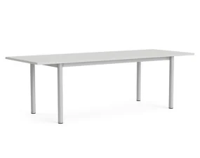 Annex Overhang Table 240x90, anodized/cloud grey