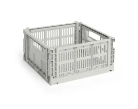 Colour Crate Medium Square, grey