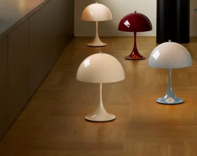 Panthella 250 Portable Lamp, opal beige